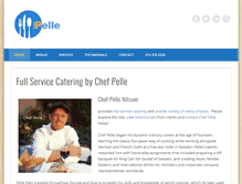 Tablet Screenshot of chefpelle.com